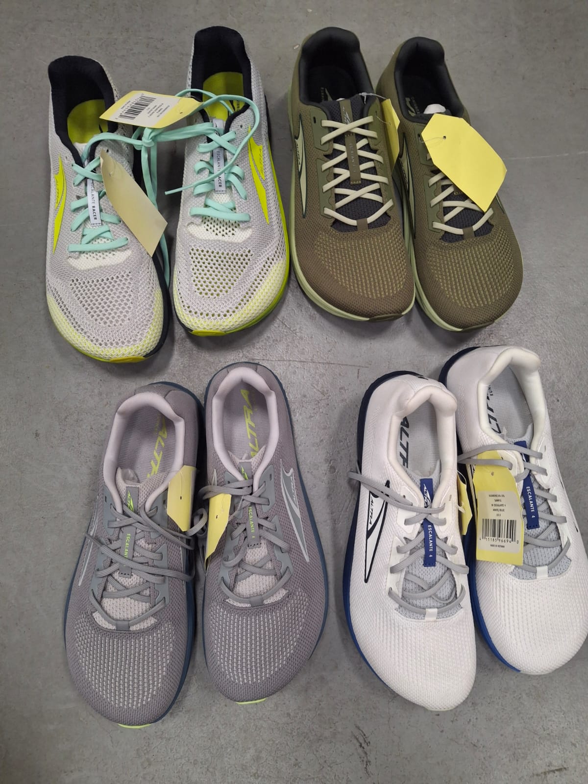 SAMPLE SET: Pack of 4 (mens)