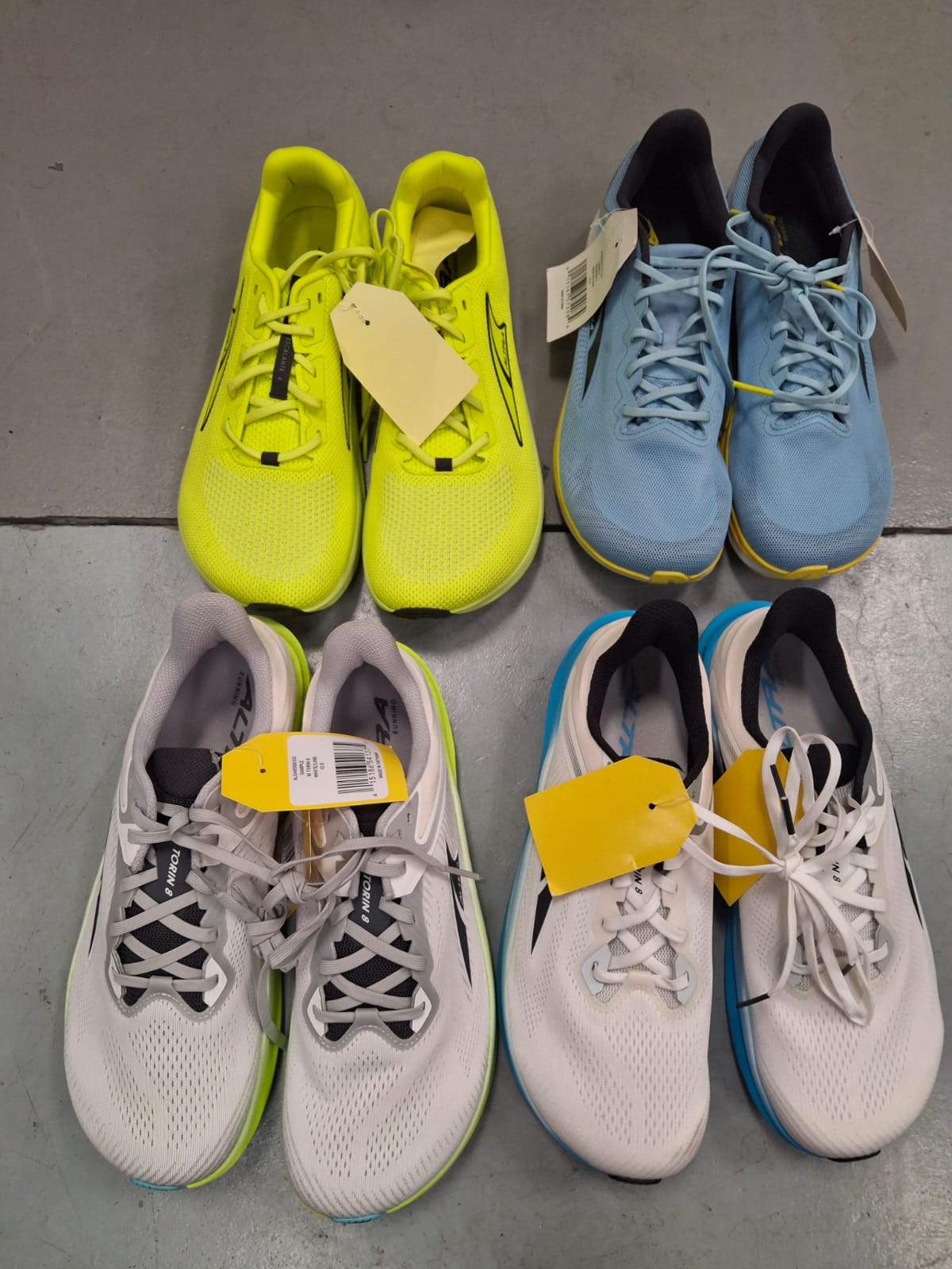 SAMPLE SET: Pack of 4 (mens)