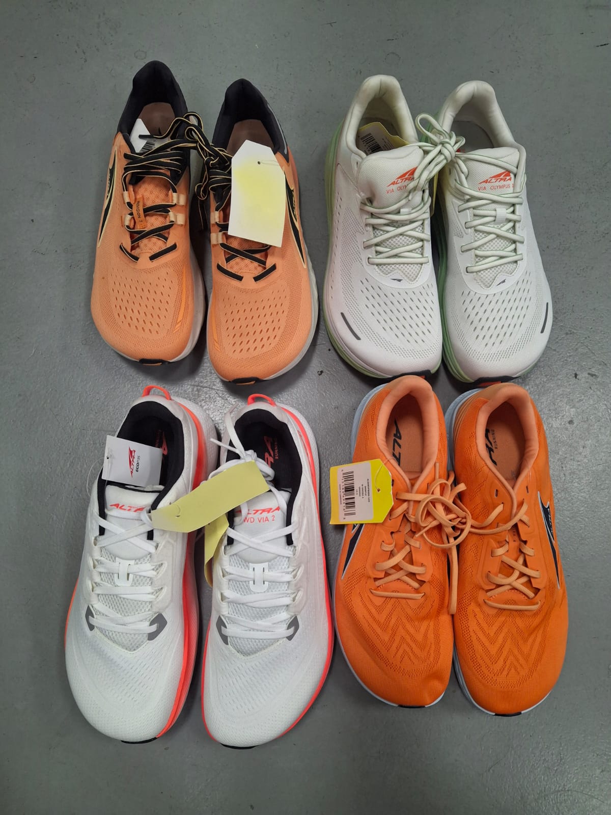 SAMPLE SET: Pack of 4 (mens)