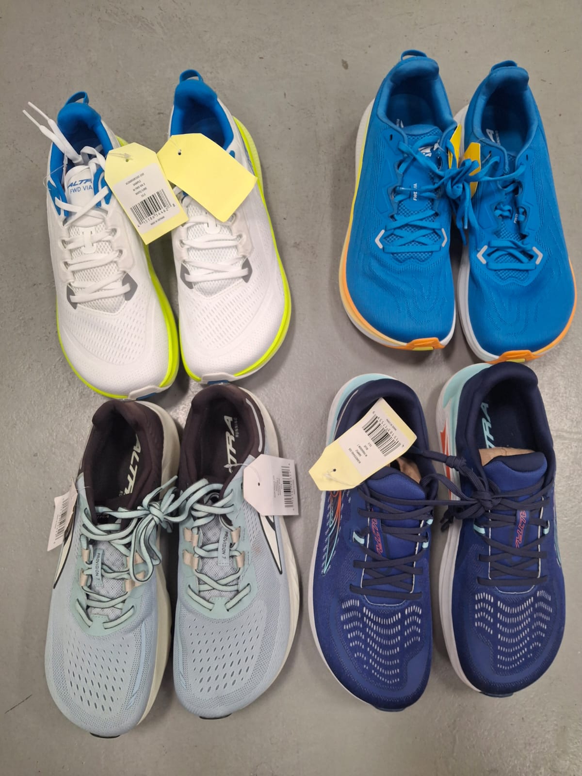 SAMPLE SET: Pack of 4 (mens)