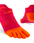 Injinji - RUN Womens Lightweight No-Show - Chilli