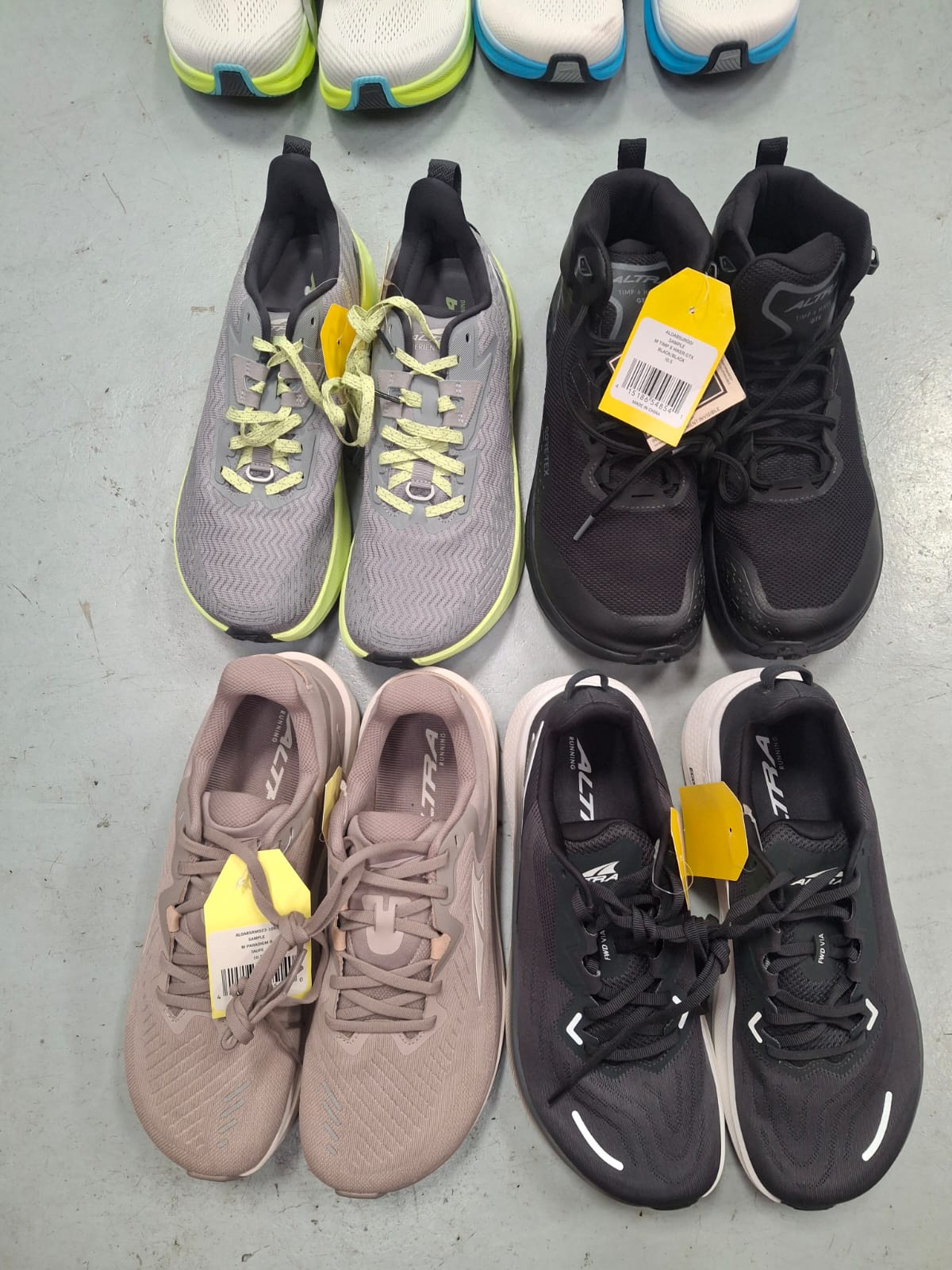 SAMPLE SET: Pack of 4 (mens)