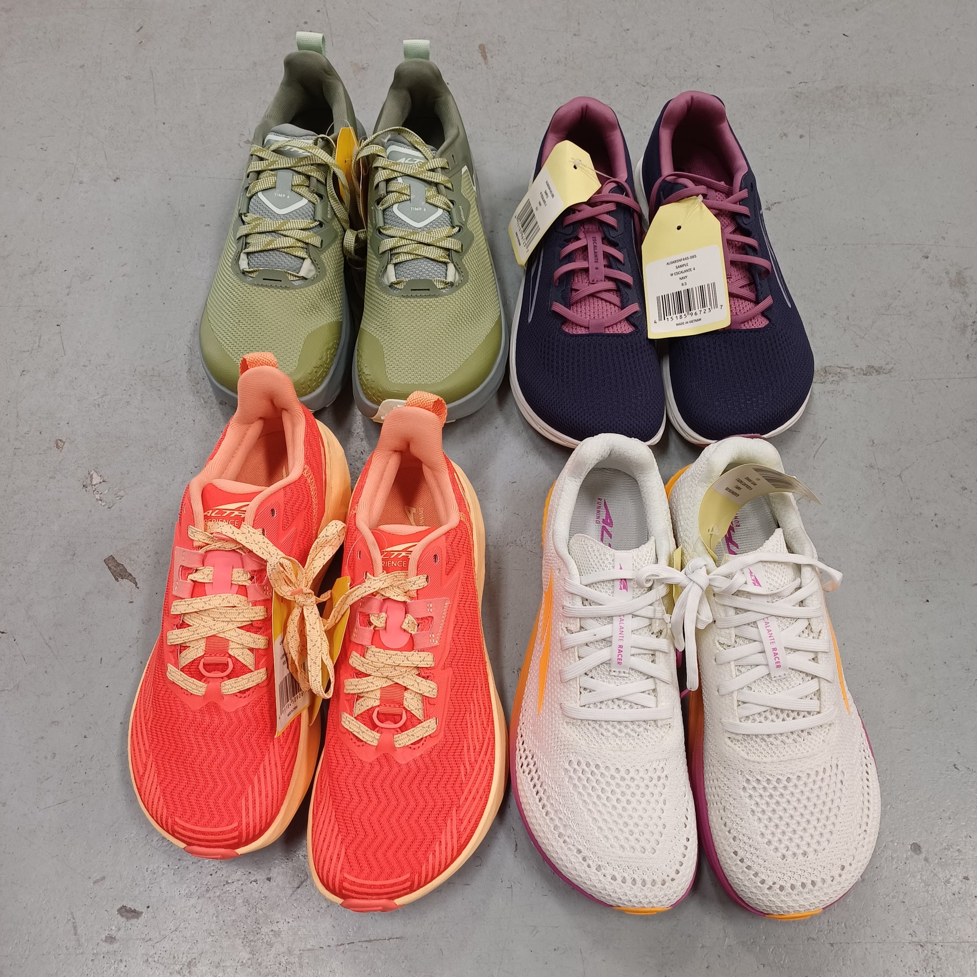 SAMPLE SET: Pack of 4 (ladies)