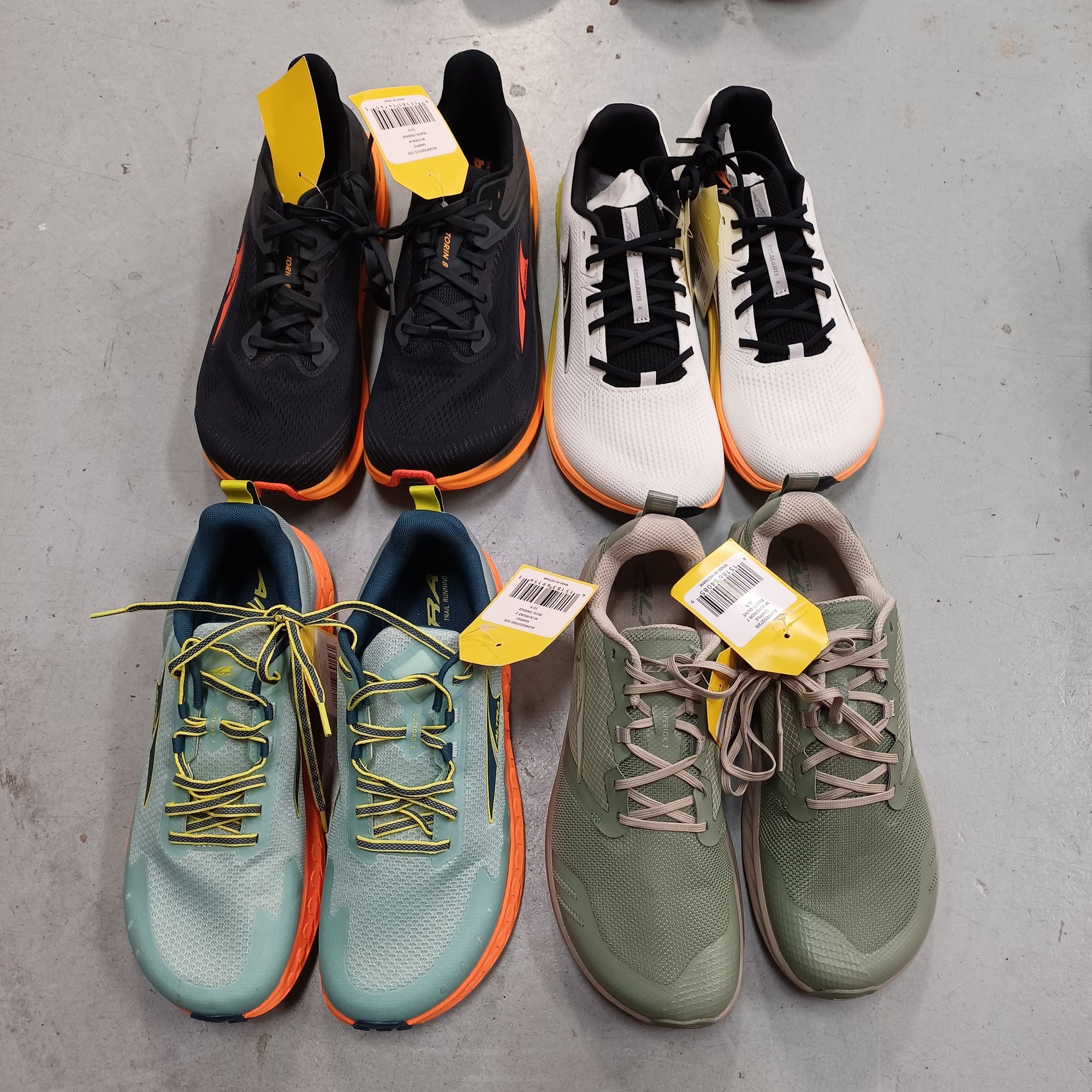 SAMPLE SET: Pack of 4 (mens)