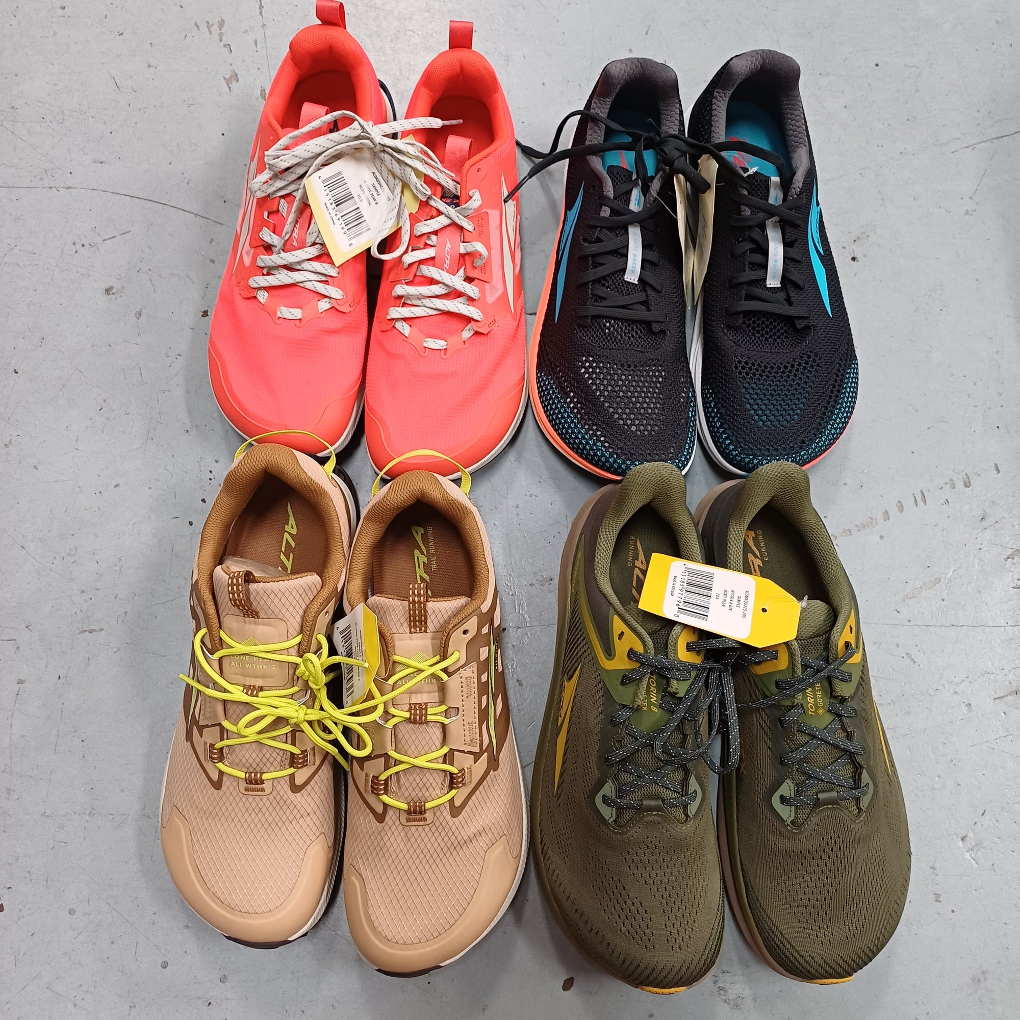 SAMPLE SET: Pack of 4 (mens)